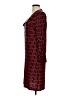 MICHAEL Michael Kors Print Red Casual Dress Size M - photo 5