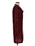 MICHAEL Michael Kors Print Red Casual Dress Size M - photo 4