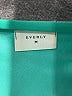Everly 100% Polyester Solid Teal Casual Dress Size S - photo 7