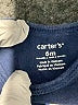 Carter's 100% Cotton Graphic Blue Short Sleeve Onesie 3-6 MO / 6 MO - photo 3
