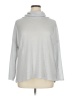 Andree by UNIT Silver Turtleneck Sweater Size 1X - photo 1