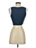 Shein 100% Polyester Blue Sleeveless Top Size 2 - photo 2