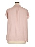 Maison d' Amelie 100% Polyester Pink Short Sleeve Blouse Size XL - photo 2