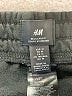 H&M Solid Black Track Pants Size M - photo 7
