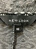 New Look Argyle Gray Casual Dress Size 10 - photo 6