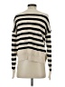 Shein 100% Acrylic Stripes Ivory Turtleneck Sweater Size 4 - photo 2