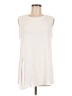 Fabletics Ivory Sleeveless T-Shirt Size M - photo 1