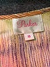 Parker 100% Silk Orange Yellow Sleeveless Silk Top Size M - photo 6