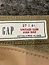 Gap 100% Polyurethane Brown Tan Faux Leather Pants Size 27 Waist Long - photo 6