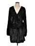 FRAME 100% Polyester Black Cocktail Dress Size 12 - photo 1