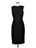Ann Taylor 100% Polyester Solid Black Cocktail Dress Size 4 - photo 1