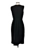 Ann Taylor 100% Polyester Solid Black Cocktail Dress Size 4 - photo 2