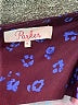 Parker Paisley Purple Cocktail Dress Size 0 - photo 7