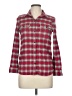 Madewell Plaid Red Long Sleeve Button-Down Shirt Size M - photo 1