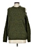 Rebecca Minkoff Tweed Green Pullover Sweater Size L - photo 1