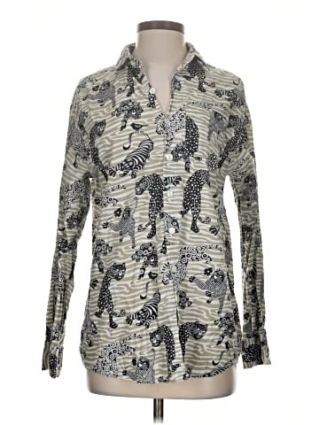 Gretchen Scott Designs Long Sleeve Button-Down Shirt (view 1)