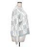 A New Day Checkered-gingham Silver Gray Pullover Sweater Size XXL - photo 4