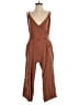 Free People 100% Lyocell Solid Brown Jumpsuit Size 0 - photo 1