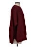 Natural Reflections 100% Recycled Polyester Solid Burgundy Pullover Sweater Size S - photo 4