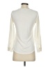 Ann Taylor 100% Polyester Ivory Long Sleeve Blouse Size XXS - photo 2