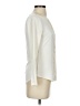 Ann Taylor 100% Polyester Ivory Long Sleeve Blouse Size XXS - photo 4