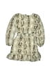 Aqua 100% Polyester Animal Print Tan Brown Dress Size M (kids) - photo 2