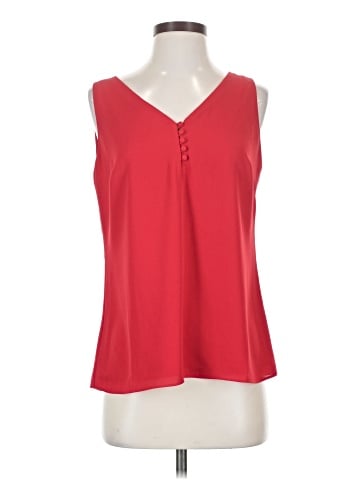 White House Black Market Sleeveless Blouse (view 1)