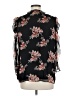 CeCe 100% Polyester Black 3/4 Sleeve Blouse Size M - photo 2