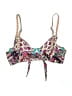 Maaji Tweed Gold Purple Swimsuit Top Size S - photo 2