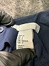H&M 100% Viscose Solid Blue Jumpsuit Size 4 - photo 4