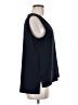 Ann Taylor Blue Sleeveless Blouse Size M - photo 4