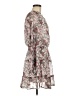 Unbranded 100% Polyester Floral Gray Casual Dress Size M - photo 4