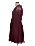 Lulus 100% Polyester Burgundy Cocktail Dress Size S - photo 5
