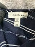 Monteau Stripes Blue 3/4 Sleeve Blouse Size M - photo 3