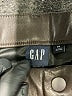 Gap 100% Polyester Black Faux Leather Pants Size 14 - photo 4