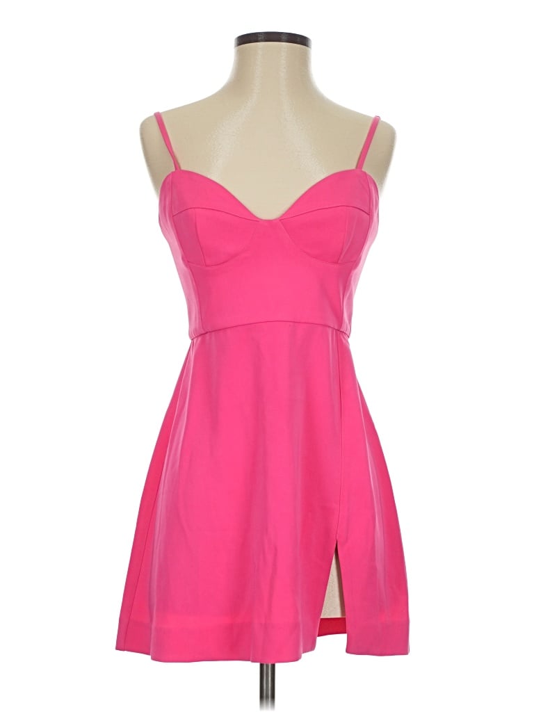 Pre-owned Nbd Cocktail Dress In Pink