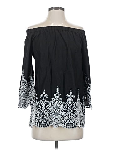 Sweet Rain 3/4 Sleeve Blouse (view 1)