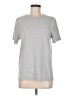 Perry Ellis Solid Silver Short Sleeve T-Shirt Size M - photo 1