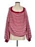 Shein Stripes Red Pullover Sweater Size 4 - photo 1