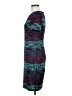 Taylor Graphic Teal Casual Dress Size 6 - photo 5