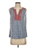 THML Blue Sleeveless Blouse Size S - photo 1
