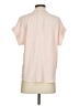Point Sur 100% Viscose Pink Short Sleeve Blouse Size XXS - photo 2