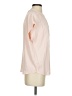 Point Sur 100% Viscose Pink Short Sleeve Blouse Size XXS - photo 4