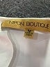 NIPON BOUTIQUE 100% Polyester Ivory Sleeveless Blouse Size M - photo 7
