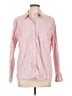 Universal Thread 100% Cotton Stripes Pink Long Sleeve Button-Down Shirt Size L - photo 1
