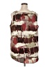 Simply Vera Vera Wang 100% Polyester Brown Sleeveless Blouse Size XXL - photo 2