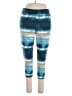 New Directions Tie-dye Blue Leggings Size XL - photo 1