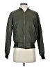 iris 100% Nylon Solid Green Jacket Size S - photo 1