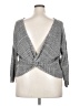 Absolutely Creative Worldwide Metallic Gray Pullover Sweater Size XXL - photo 2