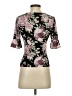 Ultra Flirt Black Short Sleeve Blouse Size XS - photo 2